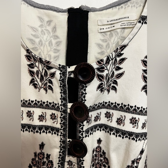 ANTHROPOLGIE Woodblock MIDI Sleeveless Dress - Picture 7 of 14